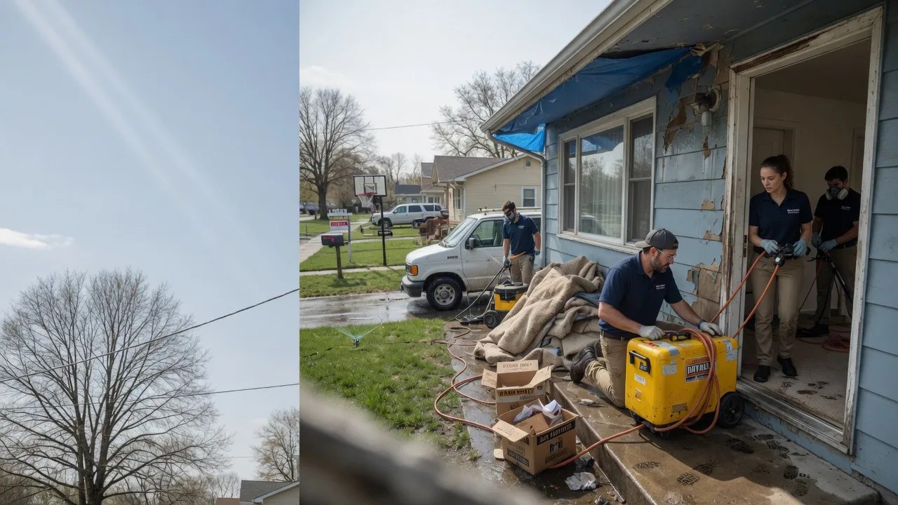 Basement Flood Cleanup in East Ryegate, VT near me
